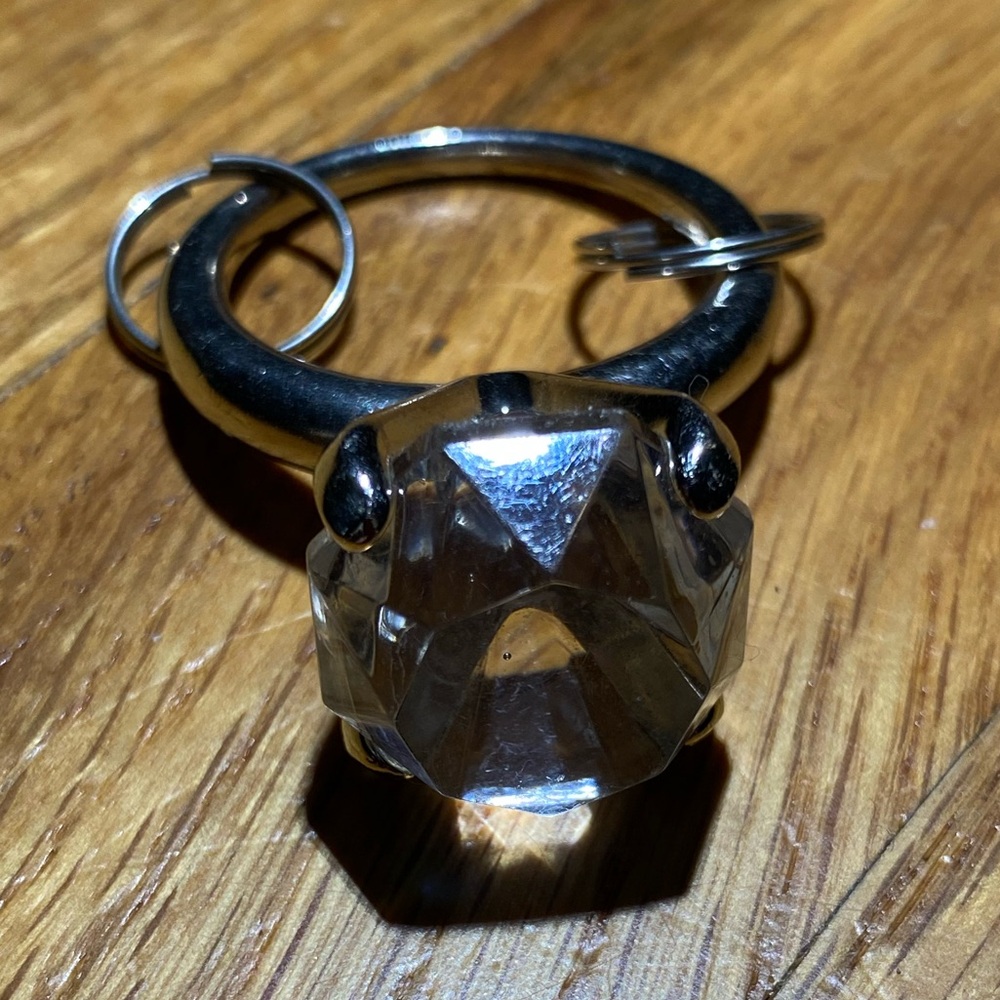 Avon Diamond Ring Keychain